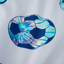 Catherine Lansfield Bedding Kids Tie Dye Football Reversible Duvet Cover Set Lilac - thumbnail 4