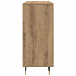 Berkfield Sideboard Brown 90 X 34 X 80 Cm Engineered Wood - thumbnail 7
