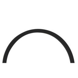 Luminosa Lighting Luminosa Mural Wall Lamp Circles, 24W, 3000K, 1440Lm, Matt Black, 3Yrs Warranty - thumbnail 5