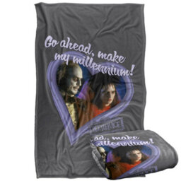 Beetlejuice Make My Millennium Heart Frame Valentine Blanket Multicoloured (147Cm X 91Cm) - thumbnail 2