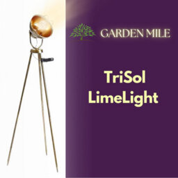 Marco Paul Tripod Solar Garden Light Lantern Decor Industrial Outdoor Patio Lighting Lamp - thumbnail 3
