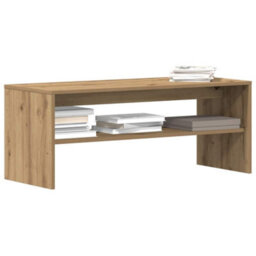 Berkfield Tv Cabinet Artisan Oak 100X40X40 Cm Engineered Wood - thumbnail 1