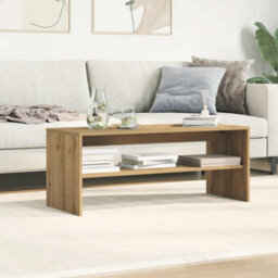 Berkfield Tv Cabinet Artisan Oak 100X40X40 Cm Engineered Wood - thumbnail 4