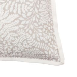 Gallery™ Taupe Leaves Print Effect Indoor Cushion, (L)45Cm X (W)45Cm - thumbnail 3