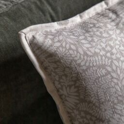 Gallery™ Taupe Leaves Print Effect Indoor Cushion, (L)45Cm X (W)45Cm - thumbnail 8