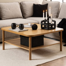 Furniture To Go Banbury Square Coffee Table In Oak - thumbnail 4