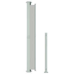 Walplus Patio Retractable Side Awning Garden Sun Shade Canopy Gazebo For Back Door, Porch, Patio 220X500 Cm Grey - thumbnail 5
