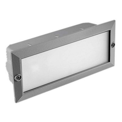 Luminosa Lighting Luminosa Tamesis Recessed Wall Lighting Ip44 E27 60W Grey