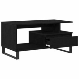 Walplus Coffee Table Black Oak 90 X 49 X 45 Cm Engineered Wood - thumbnail 5