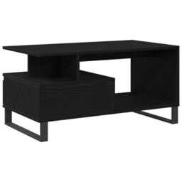 Walplus Coffee Table Black Oak 90 X 49 X 45 Cm Engineered Wood - thumbnail 8