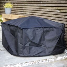 La Hacienda Premium Black Firepit Cover (H)60Cm (W)80Cm - thumbnail 2