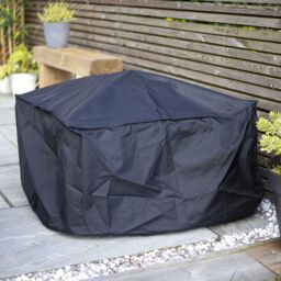 La Hacienda Premium Black Firepit Cover (H)60Cm (W)80Cm - thumbnail 3