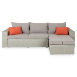 Blooma Gabbs Grey 4 Seater Garden Furniture Set - thumbnail 2