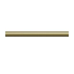 GoodHome Elasa Satin Brass Effect Extendable Ball Single Curtain Pole Set, (L)1200mm-2100mm (Dia)28mm - thumbnail 5