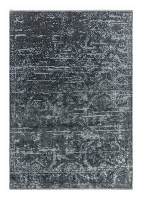 Charcoal Luxurious Modern,abstract Rug For Bedroom & Living Room-160Cm X 230Cm - image 1
