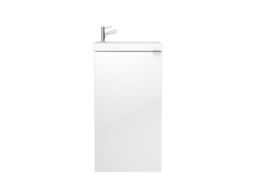 GoodHome Imandra Gloss White Freestanding Vanity Unit & Basin Set - Includes Beni Basin (W)440mm (H)790mm - thumbnail 8