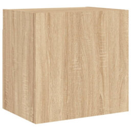 Walplus Tv Wall Cabinets 2 Pcs Sonoma Oak 40.5X30X40 Cm Engineered Wood - thumbnail 6