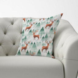 Warren Reed Designer A Crocodile On A Beach Holiday Cushions 60Cm X 60Cm - thumbnail 2