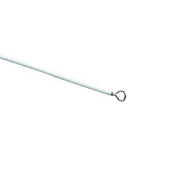 White Metal & Plastic Curtain Wire (L)2M - thumbnail 2