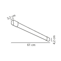 Nordlux Arlington Indoor Batten Light White Plastic Intergrated Led 35,000Hrs - Mains Powered, Ip20 - thumbnail 3
