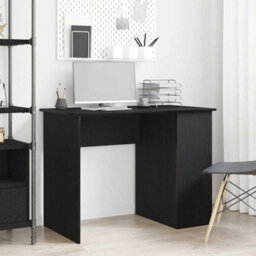 Berkfield Durable Desk Black Oak 100X55X75 Cm Engineered Wood - thumbnail 2