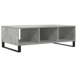 Berkfield Sturdy Coffee Table Concrete Grey 104X60X35 Cm Engineered Wood - thumbnail 7