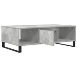 Berkfield Sturdy Coffee Table Concrete Grey 104X60X35 Cm Engineered Wood - thumbnail 4
