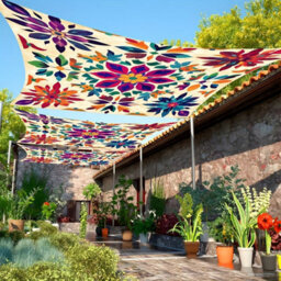 240X185Cm Rectangular Shade Sail Uv Resistant - thumbnail 2