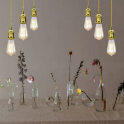 Adjustable Vintage French Gold Pendant Light Max 95Cm Easy Fit Lamp For Living & Dining Rooms - thumbnail 2