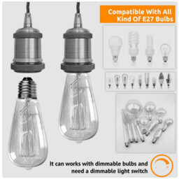 Adjustable Vintage French Gold Pendant Light Max 95Cm Easy Fit Lamp For Living & Dining Rooms - thumbnail 9