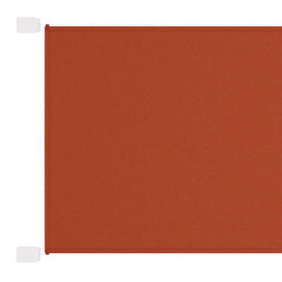 Berkfield Vertical Awning Terracotta 140X600 Cm Oxford Fabric - image 1
