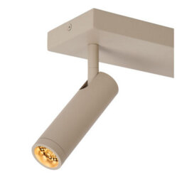 Lucide Grado Ceiling Spotlight - 2Xgu10 (Mr11) - Taupe - thumbnail 3