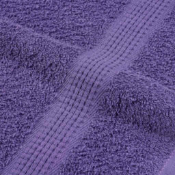 Berkfield Wash Towels 10 Pcs Frogn Purple 30X30 Cm 100% Cotton - thumbnail 7