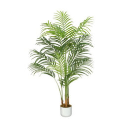 Artificial Palm Tree W/plastic Planter And Artificial Moss For House Office 140Cm - thumbnail 4