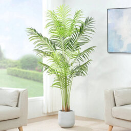 Artificial Palm Tree W/plastic Planter And Artificial Moss For House Office 140Cm - thumbnail 1