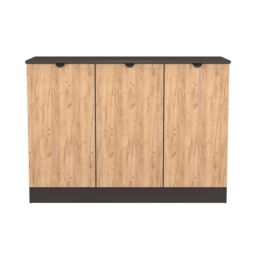 Varese Ready Assembled Matt Graphite Sideboard (H)785mm (W)1091mm (D)400mm - thumbnail 2