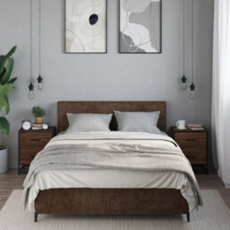 Berkfield Bedside Cabinets 2 Pcs Brown Oak 40X31X50 Cm Engineered Wood - thumbnail 3