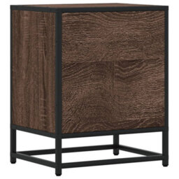 Berkfield Bedside Cabinets 2 Pcs Brown Oak 40X31X50 Cm Engineered Wood - thumbnail 8