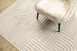 RugsX Carpet Santo Sisal 0989 Geometric White  120X170 Cm - thumbnail 5