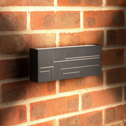 Auraglow Outdoor Integrated Led Wall Light - Berio