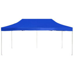 Walplus Professional Folding Party Tent Garden Gazebo Canopy Aluminium 6X3 M Blue - thumbnail 3