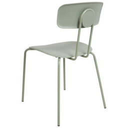 Beliani Set Of 2 Dining Chairs Sibley Light Green - thumbnail 6