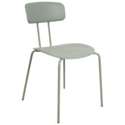 Beliani Set Of 2 Dining Chairs Sibley Light Green - thumbnail 4