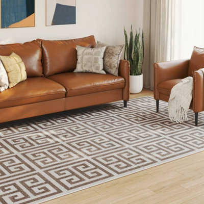 Walplus Indoor & Outdoor Rug Short Pile Multicolour 190X300 Cm Anti Slip - image 1