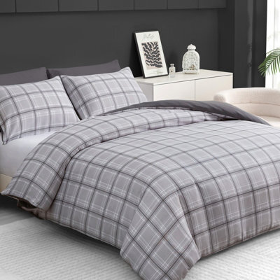 Pamposh Super King Duvet Set Brushed Microfiber Super King Duvet Cover Hypoallergenic With Zipper Closure For All Seasons - image 1