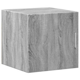 Berkfield Slim Storage Cabinet Grey Sonoma 40X42.5X225 Cm Engineered Wood - thumbnail 5
