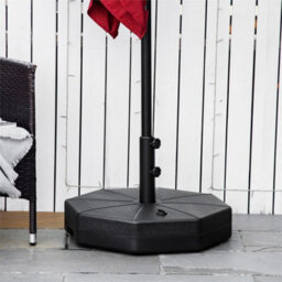 4 Cantilever Parasol Base Stand Sand Water Filled Umbrella Weight 80Kg - thumbnail 6