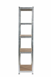 Rhino Racking 2 Bays - 180 X 90 X 40Cm - Galvanised - 5 Tier Boltless Heavy Duty Garage Shelving Unit - 1000Kg Load Weight - thumbnail 2