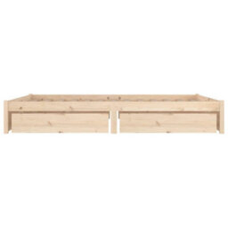 Berkfield Bed Frame With Drawers 180X200 Cm 6Ft Super King - thumbnail 4