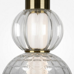 Luminosa Lighting Luminosa Maytoni Collar Modern Integrated Led Pendant Ceiling Light Gold 3000K - thumbnail 4